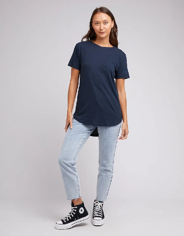 Silent Theory Aspen Tee Navy