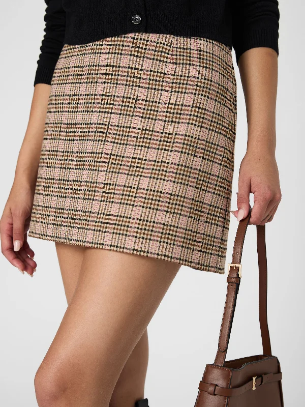 Gina Check Mini Skirt