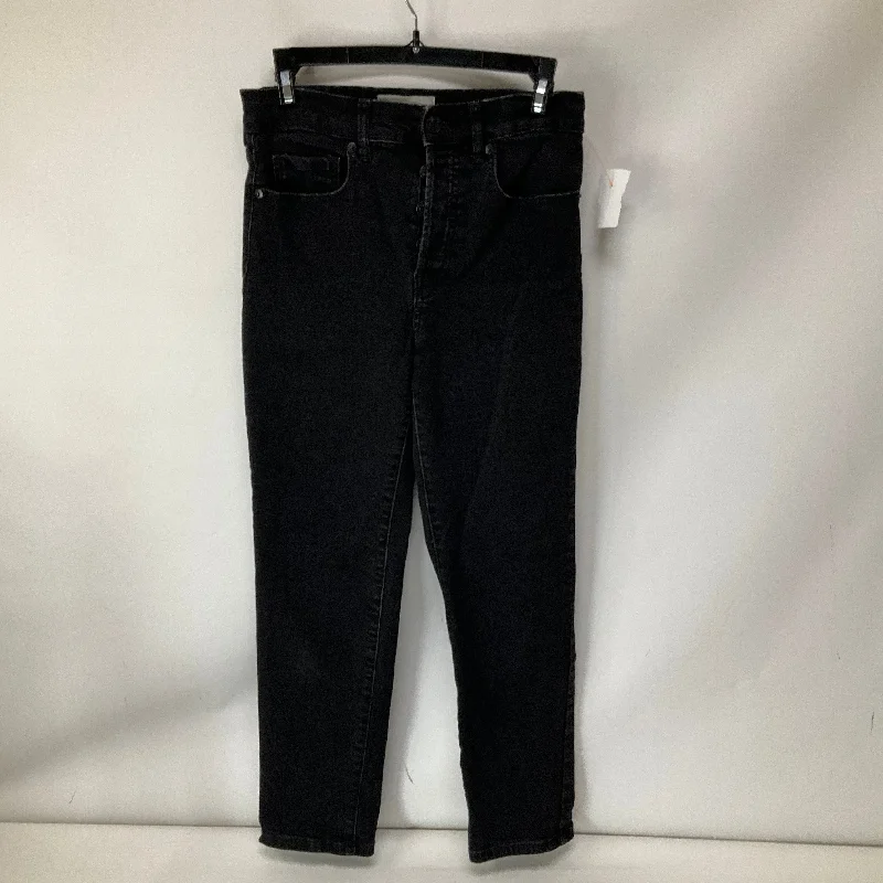 Jeans Skinny By Everlane In Black Denim, Size: 6