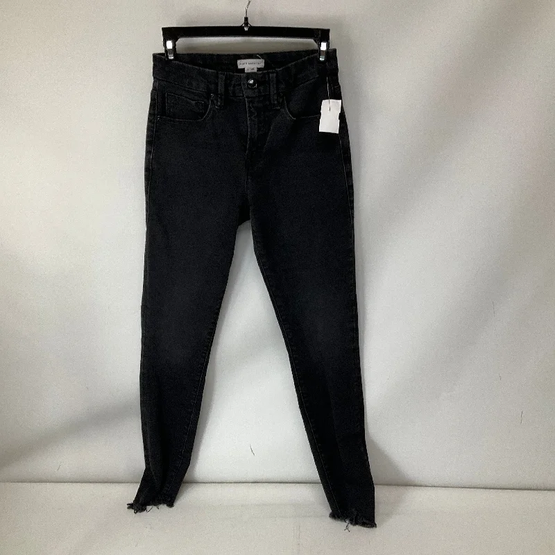 Jeans Skinny By Good American In Black Denim, Size: 2