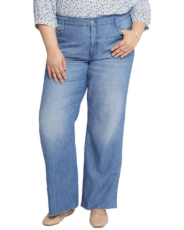 NYDJ Plus Teresa Everly Wide Leg Jean