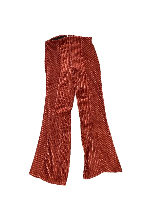 Pants Wide Leg By Free People In Red, Size: L