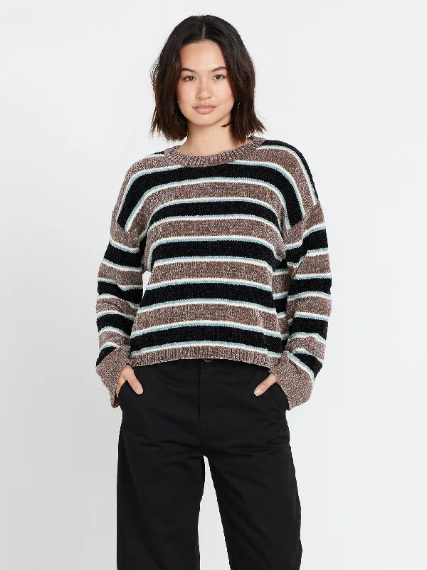 Bubble Tea Sweater - Slate Grey