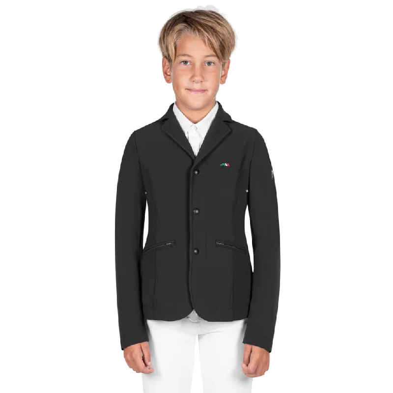 Equiline Boy's Competition Jacket JonnyK Black