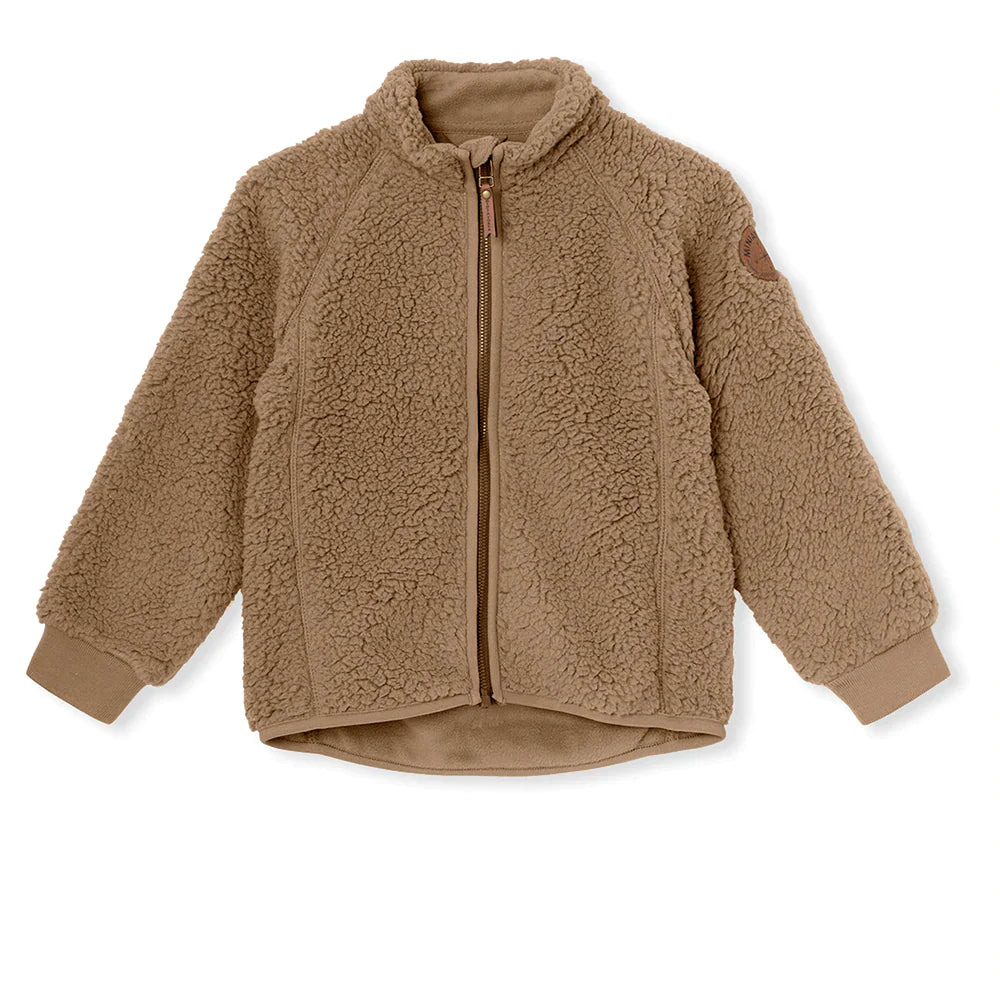 MINI A TURE Kids cedric Winter Jacket in Brown