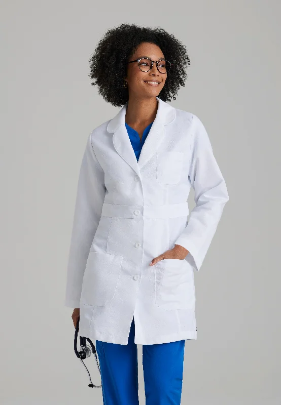 Lily 3-Pocket 34" Lab Coat