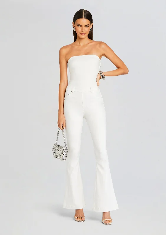 Jeanette Stretch Denim Jumpsuit