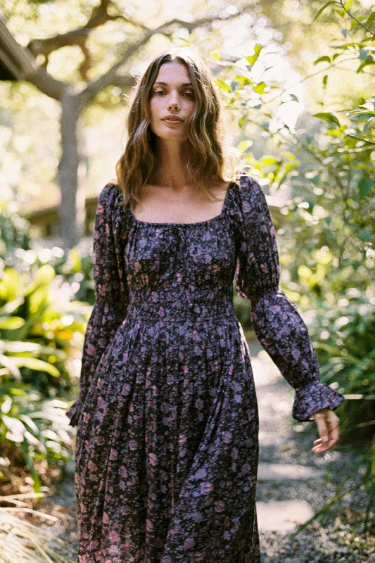 The Adelia Dress | Blooming Pomegranate