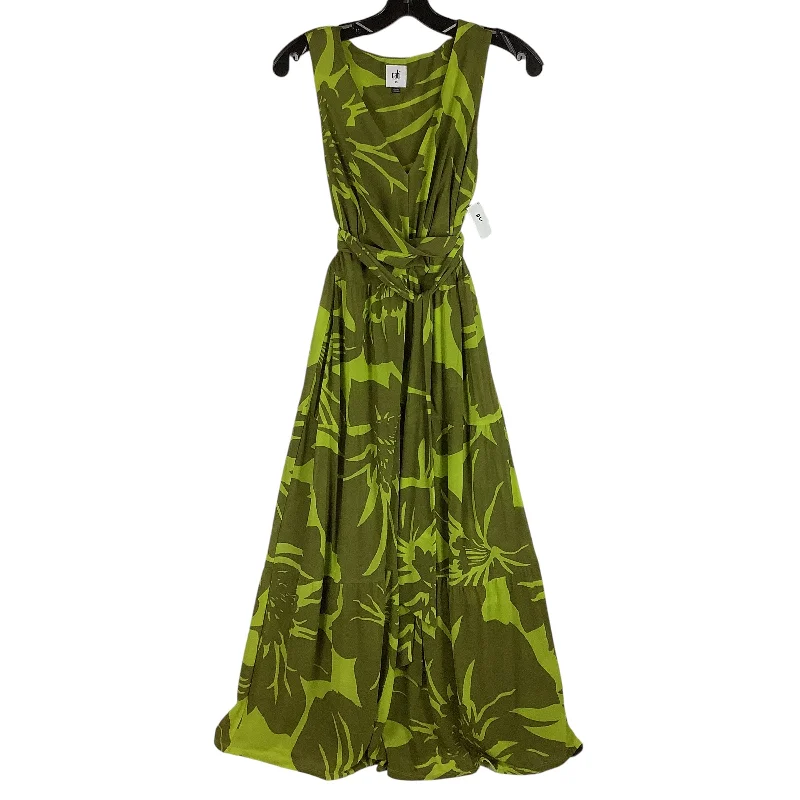 Dress Casual Maxi By Cabi In Green, Size: Xs