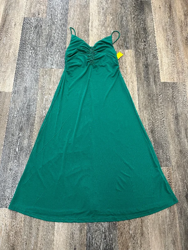 Dress Casual Maxi By De Luc In Green, Size: S