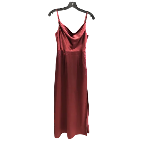 Dress Casual Maxi By Forever 21 In Red, Size: S