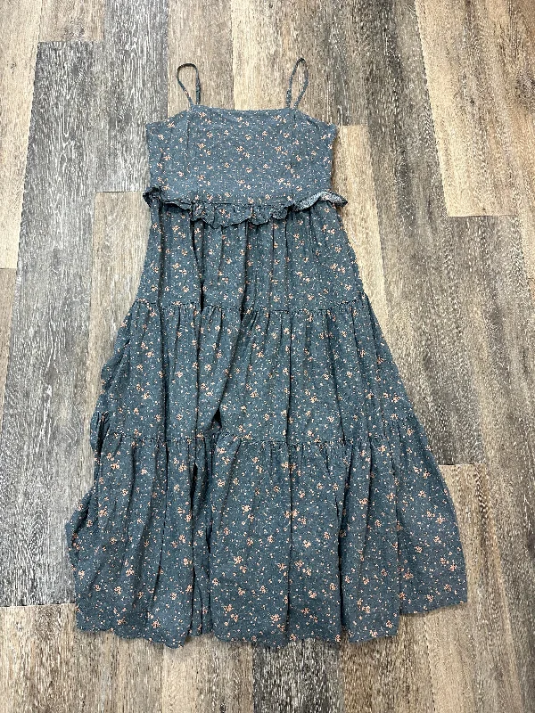 Dress Casual Maxi By Rylee and Cru In Floral Print, Size: L