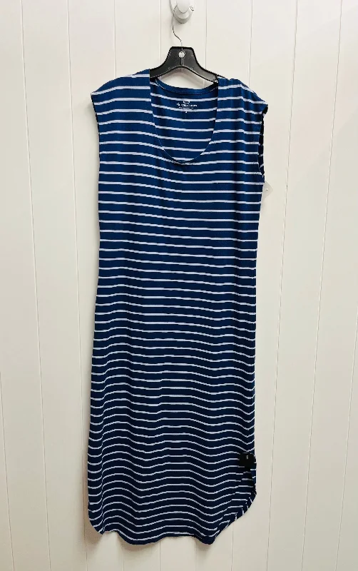 Dress Casual Maxi By Vineyard Vines In Blue, Size: S