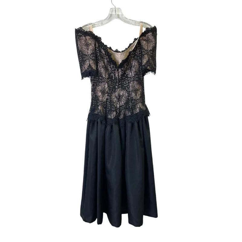 Dress Casual Midi By Bianchi Boston In Black, Size:8