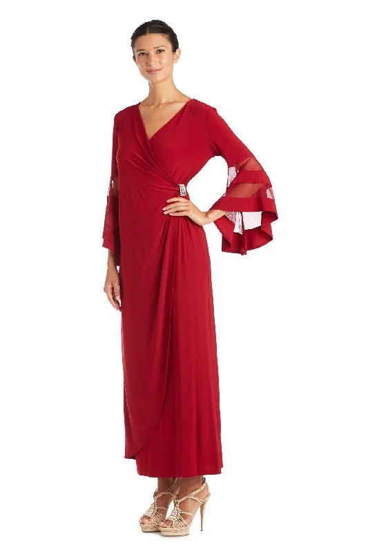 R&M Richards 3641 Crossover Maxi Dress Sale