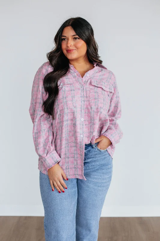 Amrie Flannel Top