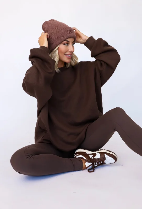 Coffee Run Pant Set Cinnamon