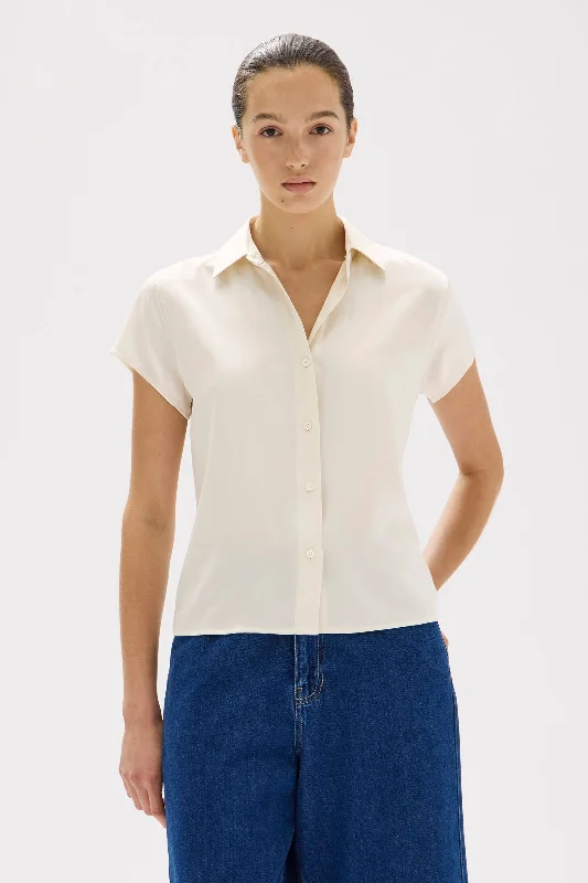 Karri Silk Short Sleeve Shirt