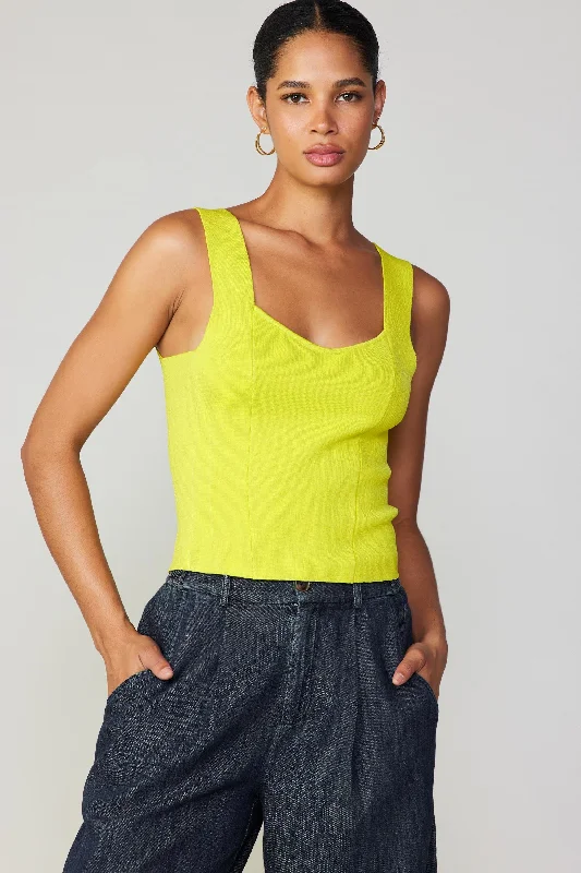 Sweetheart Knit Tank Top