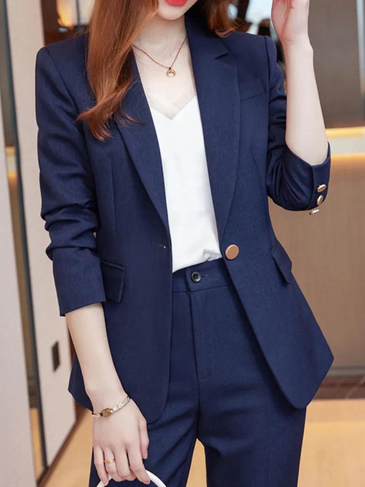 1-Button Women's Pantsuit