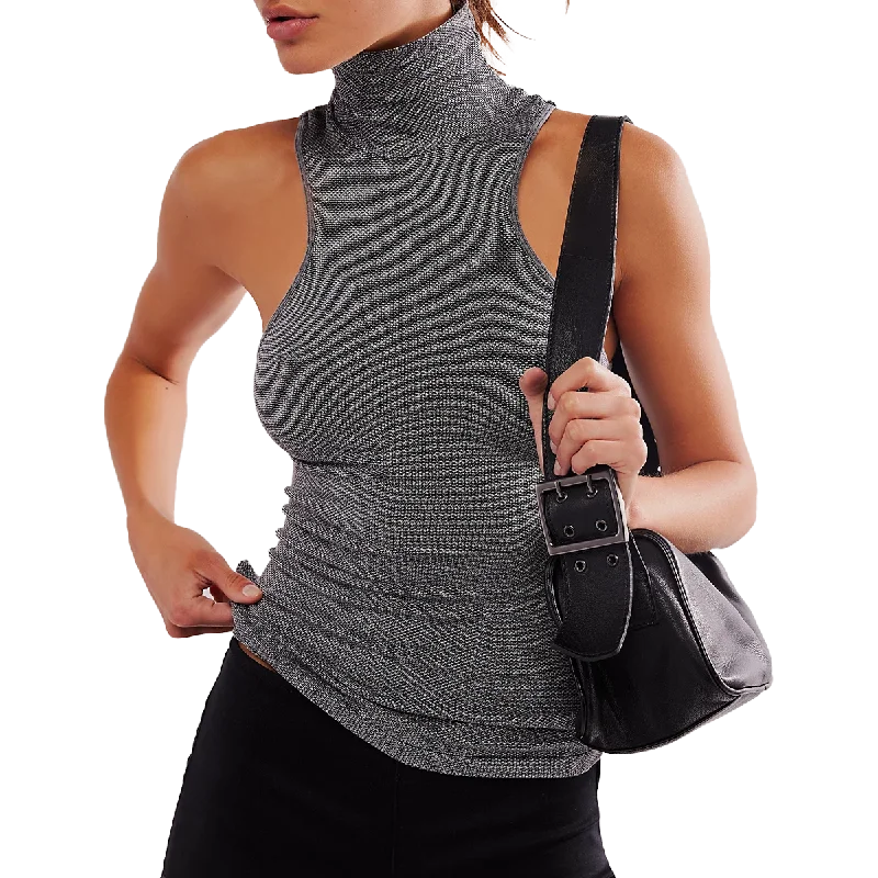 Women's Always Ready Seamless Turtleneck Tank